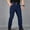 Navy, variant on Viadha Cargo Pants for Men Men's Outdoor Solid Color Pocket Slim Pants Full Length Pants