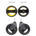 thumbnail image 6 of Stroller Back Wheels Stroller Front Wheels Pushchair Wheels Stroller Wheels Baby Cart Pram Accessories Plastic Material, 6 of 8