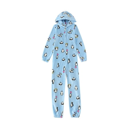 

Solid Color Parent-Child Suit Long Sleeve Family Pajamas Set Round Neck Zipper Hoodie