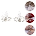 thumbnail image 5 of OUNONA Rhinestone Buckle Decorative Flower Shape 1 Pair, 5 of 7