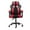 Red, variant on Hoffree Big and Tall Office Chair 400lbs, Ergonomic Computer Desk Chair with Adjustable Lumbar Support, Arms and Headrest , Executive Leather Chair with Saddle Shaped Seat Cushion for Home, Black