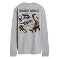 thumbnail image 2 of Jurassic World - Giants Grid - Men's Long Sleeve Graphic T-Shirt, 2 of 4