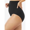 thumbnail image 4 of Secret Solutions Women's Plus Size Instant Shaper Medium Control Seamless High Waist Brief, 4 of 6