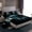 Black Blue, variant on Castle Fairy Safari Wolf Crow Twin Sheet Sets for Boys Girls,Floral Rose Butterfly Bedding