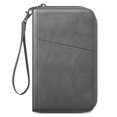 thumbnail image 1 of Funda para pasaporte, cartera Fintie Family, de nailon, con bloqueo RFID, 1 of 8