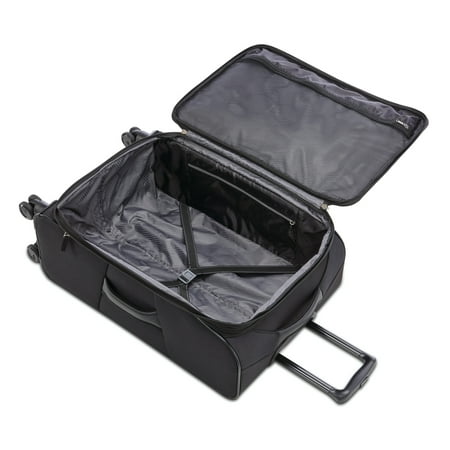 American Tourister - 4 Kix 2.0 24" Expandable Spinner Suitcase - Black
