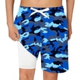 thumbnail image 1 of Kids Swim Trunks with Compression Liner Quick Drying Swim Shorts Kids Bathing Suits 7 YearsYears, 1 of 3