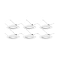 thumbnail image 1 of Satco 3006735 5-6 Pouces 9,2w Nuvo LED Rétrofit Downlight&44; Blanc, 1 of 3