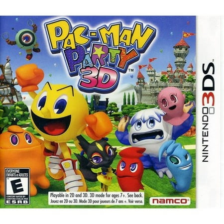 Pac-Man Party 3D - Nintendo 3DS (Best 3d Games For 3ds)