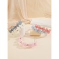 thumbnail image 3 of 5pcs/Set Goddess Style Fabric Mesh Bowknot Decor Hairbands, 3 of 4