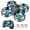 Blue -  2.8'' x 3'' x 1'', variant on Snaptain H823H Mini Drone for Kids, RC Pocket Quadcopter with Altitude Hold, Headless Mode, 3D Flip, Speed Adjustment and 3 Batteries -  Blue