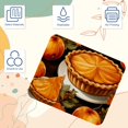 Thanksgiving Pumpkin Pie Mouse Pads, Rectangle Cloth Mousepad for