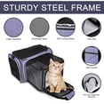 thumbnail image 3 of Bolsa de transporte para mascotas BAGLHER aprobada por Aerolíneas para mascotas pequeñas y medianas, 3 of 7