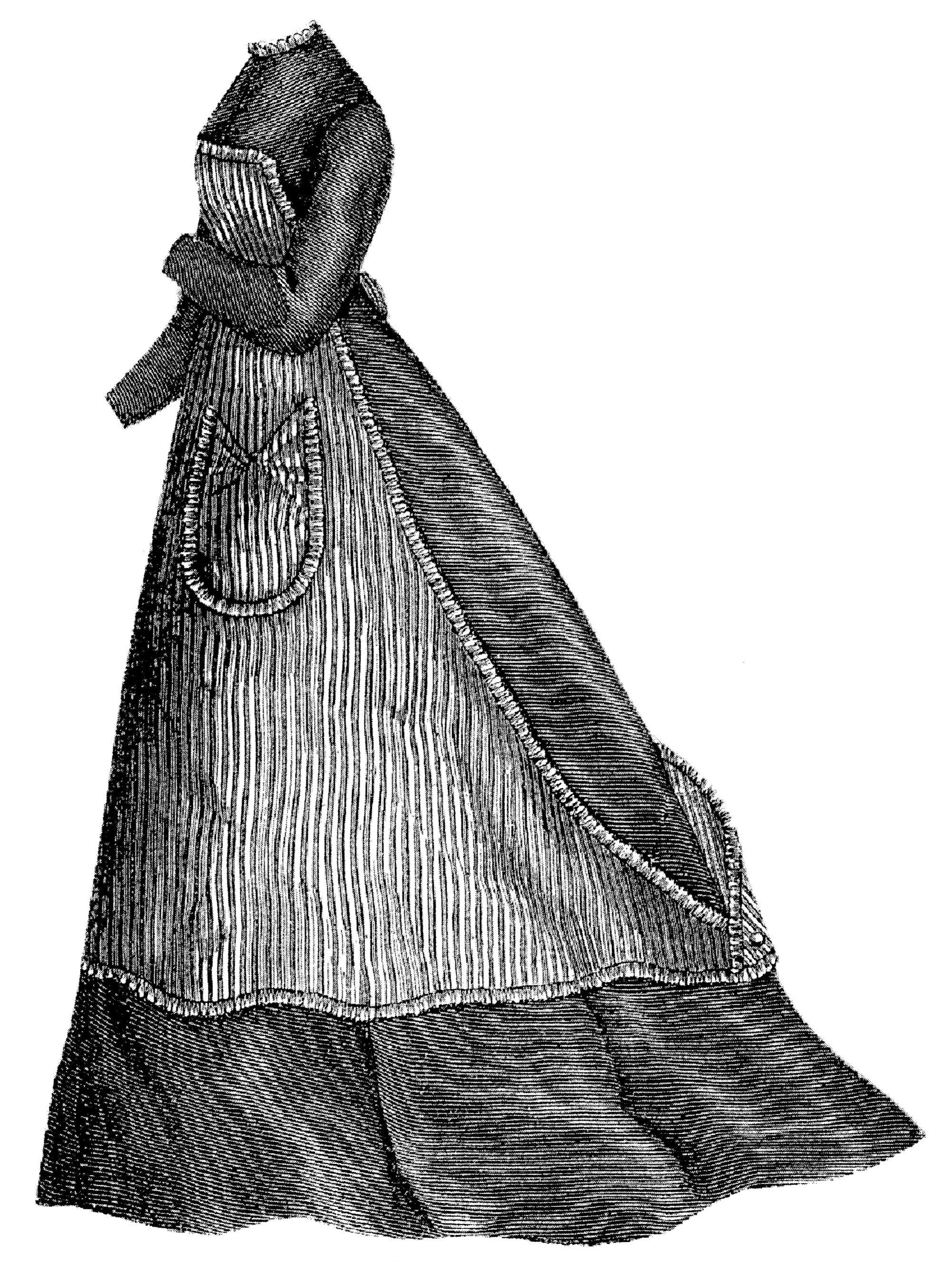 Sewing Pattern 1868 Kitchen Apron Pattern