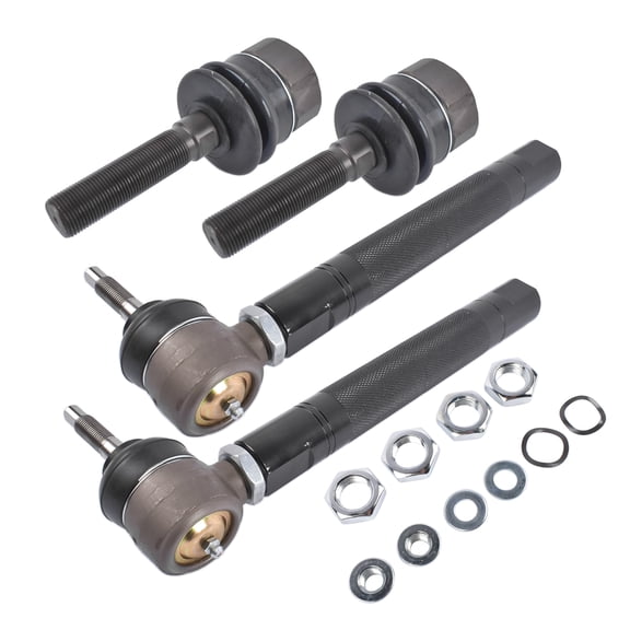 GELUOXI 0-6" Adjustable Heavy Duty Tie Rods for Cadillac Escalade Chevrolet Tahoe Suburban Silverado GMC Yukon Sierra 1500 2500 1999-2007