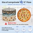 thumbnail image 2 of Lamp Shades Set of 2 Beach Shore Starfish Seashells Clear Ocean Water 13" x 13" x 10" Lampshade for Table Lamps Floor Lamps Lamp Shade Replacement Easy Assembly Required, 2 of 8