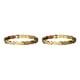 thumbnail image 1 of Pulsera magnética ajustable Sonducket para hombres dorado 2Conjunto, 1 of 6