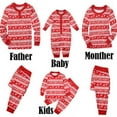 thumbnail image 3 of Dad Mom Kids Baby Family Christmas Pajamas Elk Cotton Xmas Nightwear Pjs Set, 3 of 6