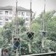thumbnail image 4 of 3-pack macrame plant hanger, hanging plant pot, 4 of 5