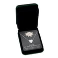 thumbnail image 2 of Anavia Mini Heart Cremation Jewelry Stainless Steel Keepsake Memorial Urn Necklace for Human with"Gone, yet not forgotten" Comfort Card-[Silver], 2 of 3