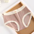 thumbnail image 2 of Sngxgn Women's High-Cut Panties Pack, High-Waisted Briefs,Cotton Underwear(D,M), 2 of 4