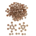 thumbnail image 1 of El Tapón de Rosca de Plástico para Muebles Cubre Cubierta Del Orificio de para Decoración Del Hogar - 100PCS Marrón Baoblaze Tapa de tapa de tornillo, 1 of 7