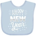 thumbnail image 3 of Inktastic Happy New Year in Hand Lettering Boys or Girls Baby Bib, 3 of 4