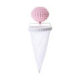 thumbnail image 2 of 2PC Sink Drain Filter Cover Floating Hair Filtering Mesh Removal Reusable Washing Machine Hair Filter Cleaning Mesh Bag Upgraded Pet Hair Remover 3PCS Floating Hair Filtering Mesh Removal Pink, 2 of 5