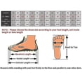 thumbnail image 5 of Zapatillas para hombre acogedoras pantuflas de espuma viscoelástica sin cordones, zapatos de casa cálidos para interiores, 5 of 5