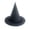 Black, variant on Kids Witch Hat for Halloween Classic Pointed Felt Wizard Hat Colorful Party Accessory for Boys Girls Dress Up