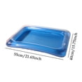 thumbnail image 2 of MKHSQHDG Today's Deals Inflatable Sandbox Pool Inflatable Purpose Sand Game Easy to Inflate and Deflate Portable Summer Beach Backyard, 2 of 5
