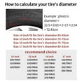 thumbnail image 5 of Kll Orange Tire Cover,Universal Wheel Tire Cover For Trailer, Rv, Suv, Truck,Camper And Many Vehicle,(17 Inch), 5 of 7