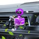 thumbnail image 4 of Perfume para coche, fragancias para coche, aire acondicionado, ventilador de música, decoración interior de alta gama, altura ajustable, marco de metal, para conductores que viajan, 4 of 9