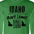thumbnail image 4 of Inktastic Idaho Awesome Since 1890 Long Sleeve T-Shirt, 4 of 5