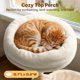 thumbnail image 3 of Árbol para Gatos Veehoo Moderno de Madera Maciza con Rascadores y Hamaca, 3 of 7