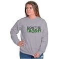 thumbnail image 4 of Don't Litter Earth Day Pro-Recycle Sweatshirt for Men or Women Brisco Brands L, 4 of 6