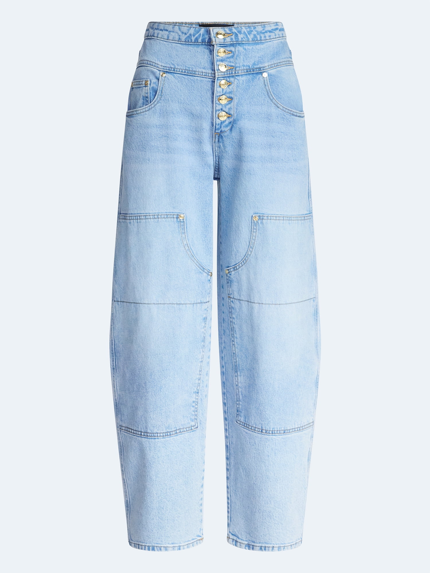 Devil Wears Prada Scoop Collection Women's High Waisted Jeans
