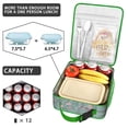 thumbnail image 4 of Floral Insulated Lunch Box Teen Reusable Lunch Tote Bag with Side Pocket Lunch Box Containers Office Beach, 4 of 6