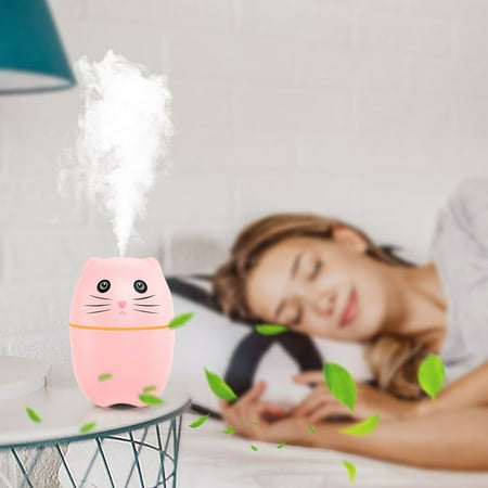 

Clearance 2024 New USB Mini Car Heavy Mist Home Office Desktop Cute Pet Humidifier
