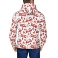 thumbnail image 5 of Zip Up Hoodies for Men - Fire Truck Long Sleeve Comfrt Men'S Fashion Hoodies & Sweatshirts, Jackets for Men Hoodies Pullover Clothing Clothes with Pouch, 5 of 5