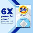 thumbnail image 4 of Tide Evo Laundry Detergent Tiles, Free & Gentle, Hypoallergenic, Unscented, 40 Count, 4 of 14