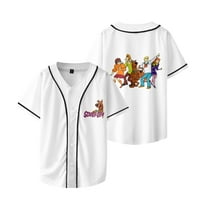 Scooby Doo Merch Baseball Jersey Shirts Spring Summer Men/Women Tshirt Shirt
