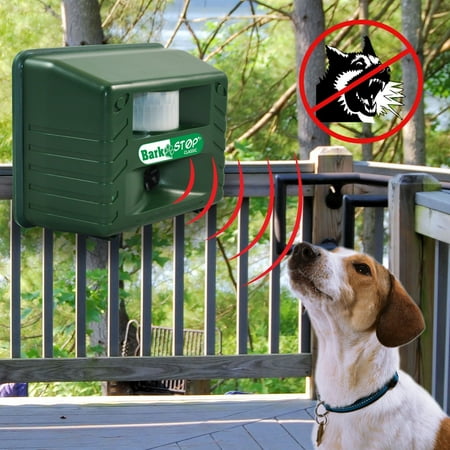 Aspectek Ultrasonic Animal Pets Repeller, Bark Stop, Dog Silencer Bark Controller, Stop Barking , 5000 ft2 coverage, with Adjustable Dials Weather