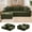 Green, variant on MOONMISS L-Shaped Cloud Sectional Couch with Chaise,Modern Corduroy Upholstered Modular Boneless Sofa,No Assembly for Living Room Apartment(Gray,Right)