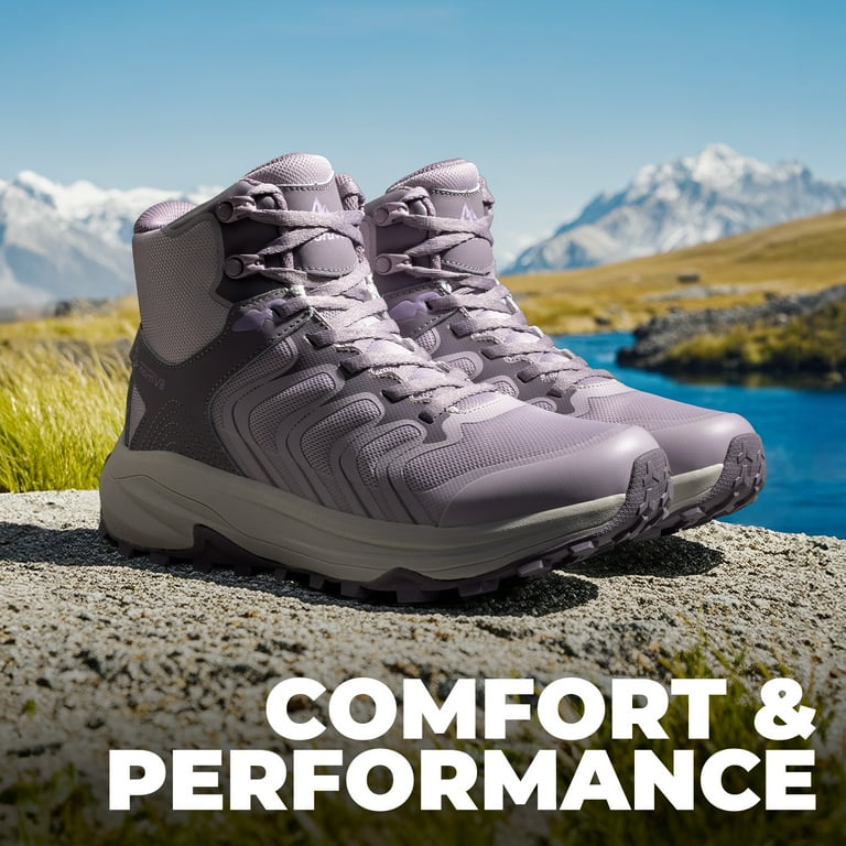 NORTIV Women's Hiking Boots Waterproof with Arch Support