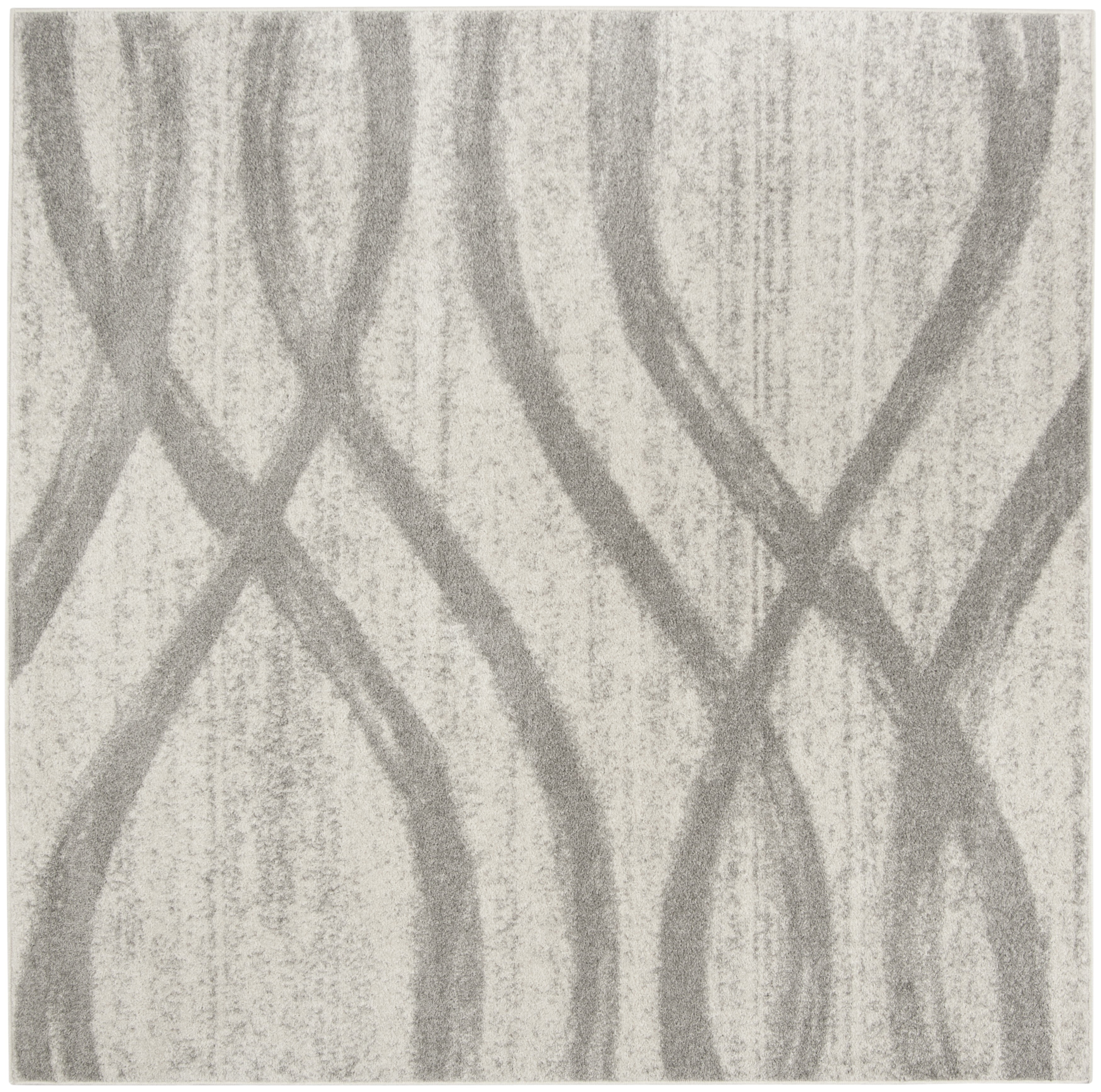 Safavieh Adirondack Isidor Geometric Swirls Area Rug, Cream/Gray, 10' x 10' Square