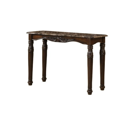 Isabella Espresso Sofa Table Walmart Com