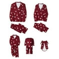 thumbnail image 2 of Viworld Christmas Family Matching Pajamas Nightwear Set Pants Christmas Family Button Pajamas Matching Santa Claus Sleepwear, 2 of 8
