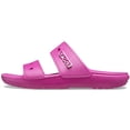 thumbnail image 1 of Crocs Sandale Classique à Enfiler Unisexe pour Hommes et Femmes, Fuchsia Fun, 13 US, 1 of 4