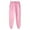 Pink, variant on JGTDBPO Hip-Hop Sweatpants for Men with Pockets Men Thick Lined Athletic Jogger Pants Elastic Bottom High Waist Warm Pants Fleece Drawstring Lace Up Corded Feet Trousers Slacks Legging